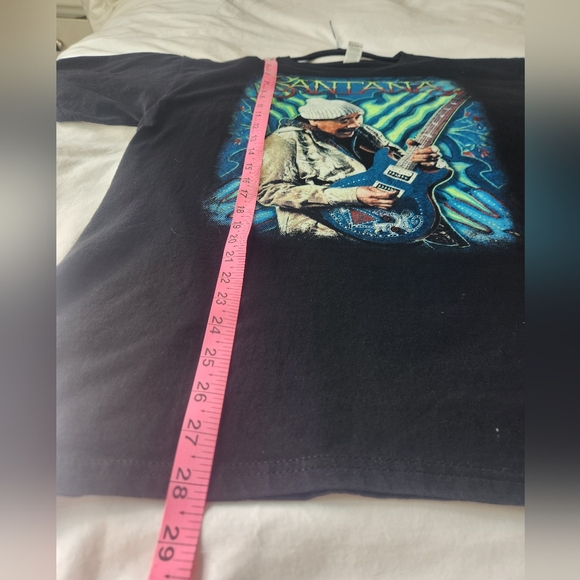 Santana 2022 Miraculous Supernatural Tour Concert Graphic T-Shirt Mens Large - Picture 7 of 11